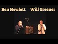 Ben Hewlett and Will Greener Live on  Harmonica. Playing Rain Crow Bill.