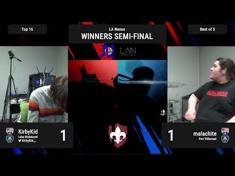 KirbyKid (King K. Rool) vs malachite (Snake) -  Winners Semi-Final  - LA Nexus