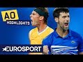 Novak Djokovic contre Rafael Nadal Extraits | Open d’Australie 2019 Finale | Eurosport