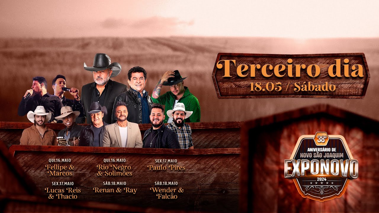 TERCEIRO DIA EXPONOVO 2024 - AO VIVO