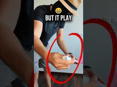 Testing the DIY PVC balloon instrument...🎶  Does it actually work? 🔊