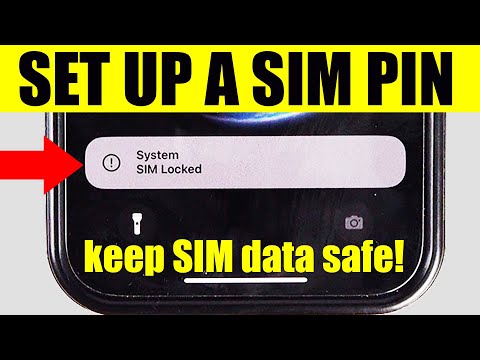 How to Set Up a SIM PIN on iPhone