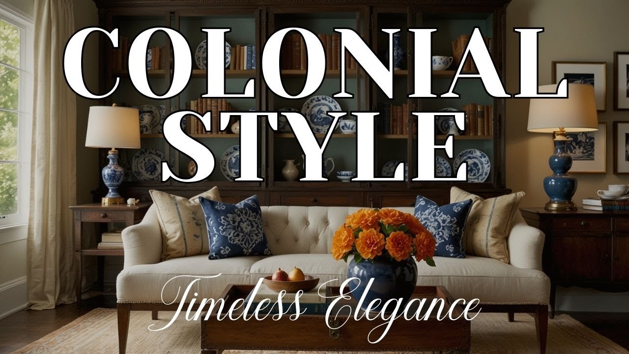 Timeless Neutral Elegance: 5 Colonial Decor Ideas for a Classic & Sophisticated Home