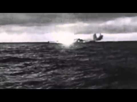 Bismarck vs Hood original WWII recordings footage