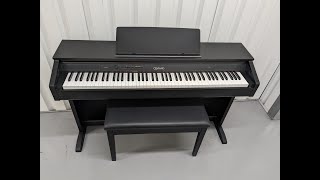 Video thumbnail for Casio Celviano AP-260 digital piano and stool in satin black finish stock number 23222 by Sulinda Pianos