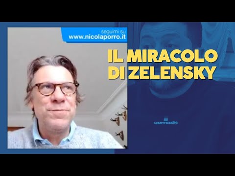 Il miracolo di Zelensky: Travaglio sta con Berlusconi - Zuppa di Porro 23 feb 2023