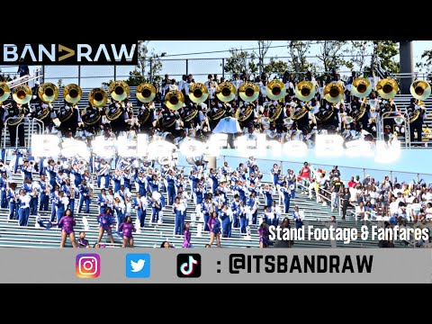 Band Raw || STAND FOOTAGE & FANFARES || Battle of the Bay 2022