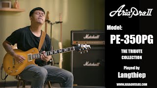 Video thumbnail for Aria Pro II PE-350PG by Aria Guitars World