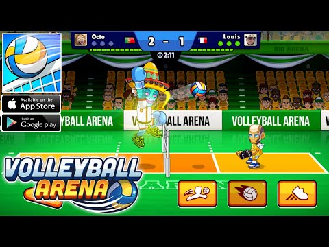 Volleyball Arena - Gameplay Walkthrough Part 1 - Tutorial (Android, iOS)
