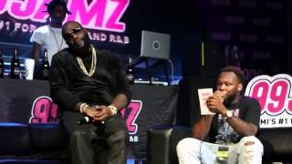 99jamz uncensored with Rick Ross