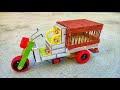 How To Make Rickshaw At Home Matchbox Tuk Tuk Rickshaw