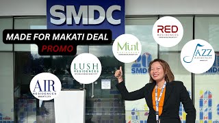 MAKATI CITY CONDO PROMO  CASH PAYMENT RED, LUSH, AIR, JAZZ, MINT RESIDENCES +639295820542