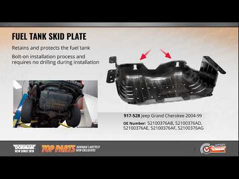 Highlighted Part: Fuel Tank Skid Plate for Select Jeep Grand Cherokee Models