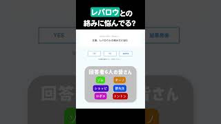 Q:レパロウとの絡みに悩んでる人は？6人の匿名回答【非公式切り抜き/我々だ】#shorts