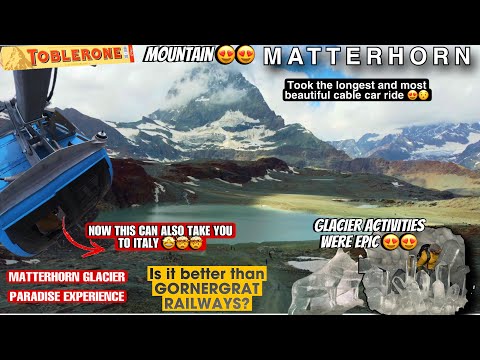 MATTERHORN Glacier Paradise Point 2025 | MATTERHORN EXPRESS HONEST REVIEW | LONGEST CABLE CAR RIDE