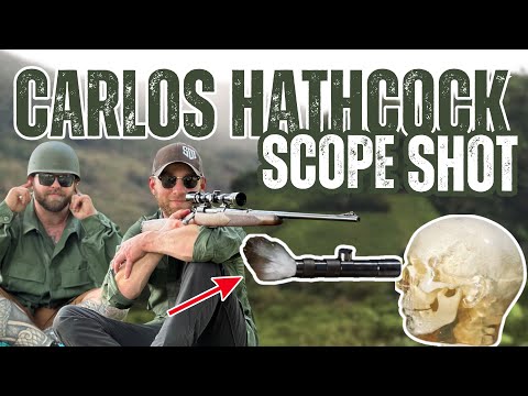 Was the Marine Sniper shot through a scope real?