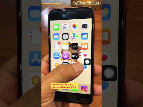 IPhone 8 ios 15.1 to 15.2