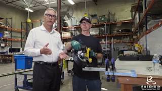 Rosendin and DEWALT Create New Dual Switch Design of Portable Band Saw to Increase Worksite Safety