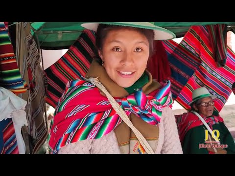 Maravillosa FERIA GASTRONÓMICA, artesanal y danzas AUTÓCTONAS de Santiago de Callapa Pacajes Bolivia