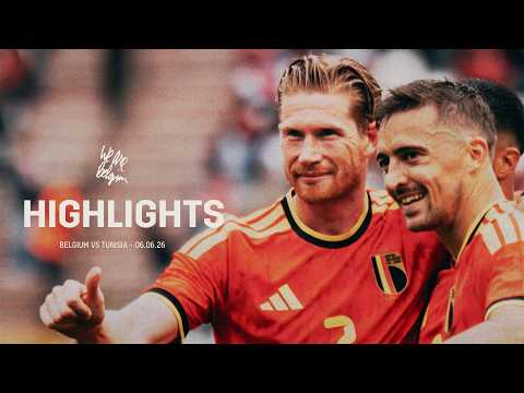 Belgium 5-0 Tunisia