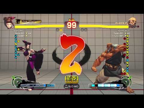 SSF4 AE Ver. 2012: aiaitomo [Juri] vs. spiritual-G [Gouken] - PSN Ranked Match