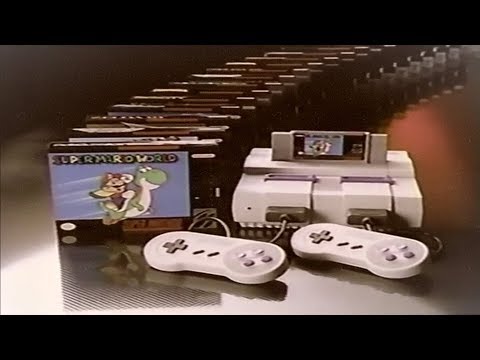 Super Mario World for Super Nintendo, (1991) TV Commercial #2 (Remastered HD)