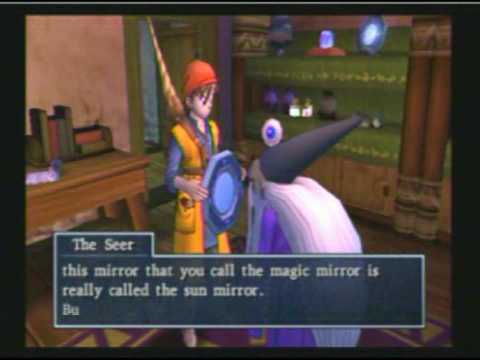 Let's Play Dragon Quest 8 #119 Mirror mirror in my bag, Jessica is the fairest so who's the hag
