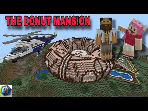 Epic Minecraft Build: Insane Donut House with Salmon Sauce!