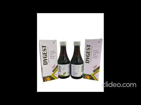 Fungal Diastase Pepsin Syrup with B Complex - 200mg/5ml (200ml Pack)