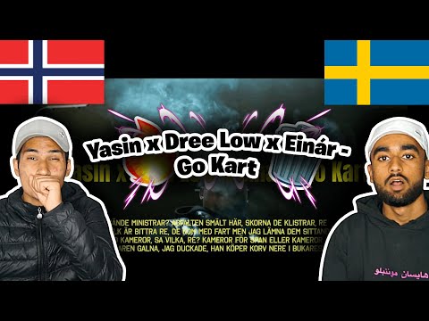 HOW IS THIS POSSIBLE! Norwegians React To (Swedish Rap) Reacting Til Yasin xDree Low xEinár -Go Kart
