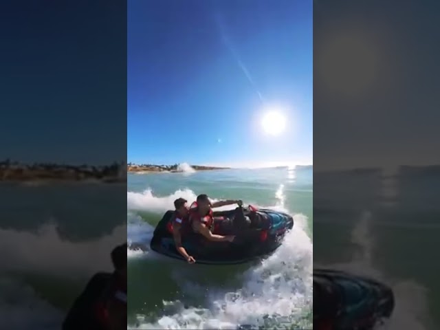 Vídeo relacionado con Montar en moto acuática The Wave of Freedom Jet Ski Rider Camiseta