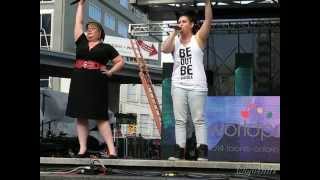 1/3 God-Des and She - I'm A Bitch @ World Pride, Toronto, ON 6/29/14