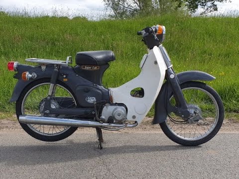 Honda C50 Super Cub Gray 1978