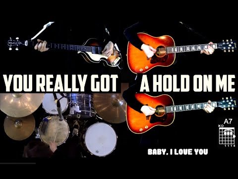 You Really Got A Hold On Me - Instrumental Cover - Guitars, Bass, Piano and Drums Video