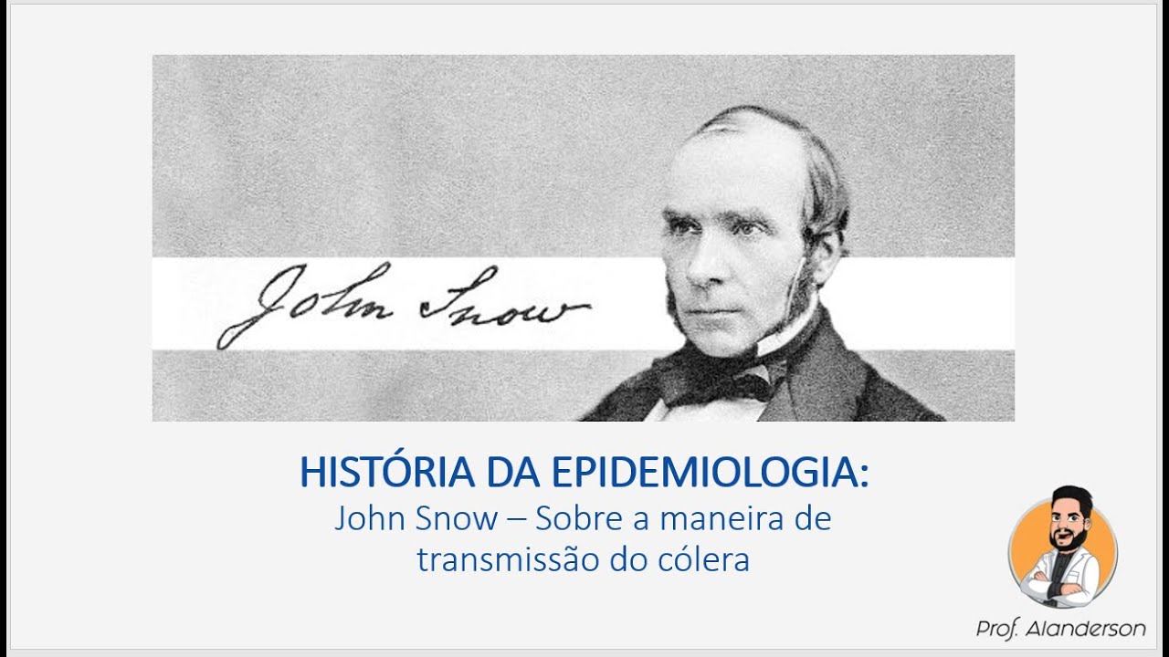 John Snow e a transmissão do cólera. Série História da Epidemiologia, episódio 01
