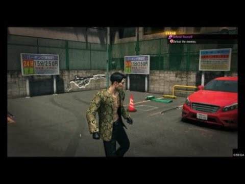 Mehmet igra YAKUZA KIWAMI 2: The parking lot lot