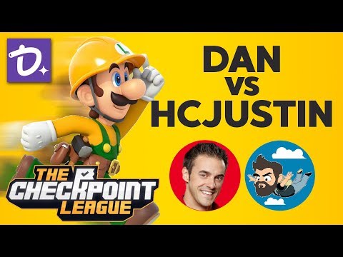Super Mario Maker 2 Checkpoint League! - Dan vs HCJustin!