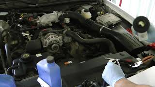 Ford Crown Vic power steering fluid flush