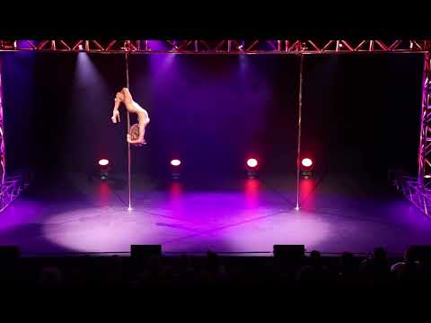 Maddie Sparkle Guest Performance ACT Miss Pole Dance Australia heats 2022