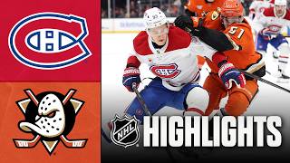 Canadiens vs. Ducks | NHL Highlights | March 06, 2026