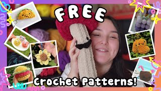 15 Free Spring And Summer Crochet Patterns! *Bonus Crochet Idea*