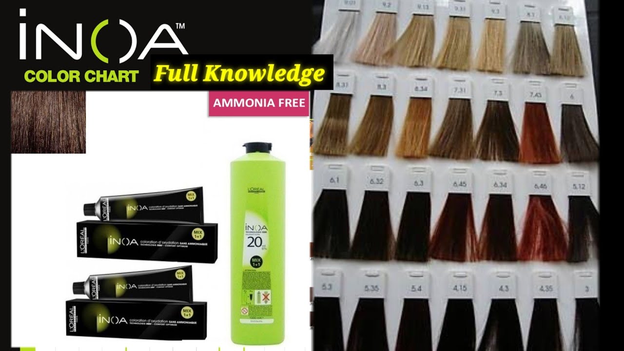 Watch video #inoacolor L'Oreal professional - Inoa color chart full knowledge in Hindi - hair expert Shyama's M Now #inoacolor L'Oreal professional - Inoa color chart full knowledge in Hindi - hair expert Shyama's M