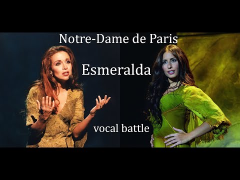 Notre-Dame de Paris Eslmeralda vocal battle (Hélène Ségara vs Hiba Tawaji)