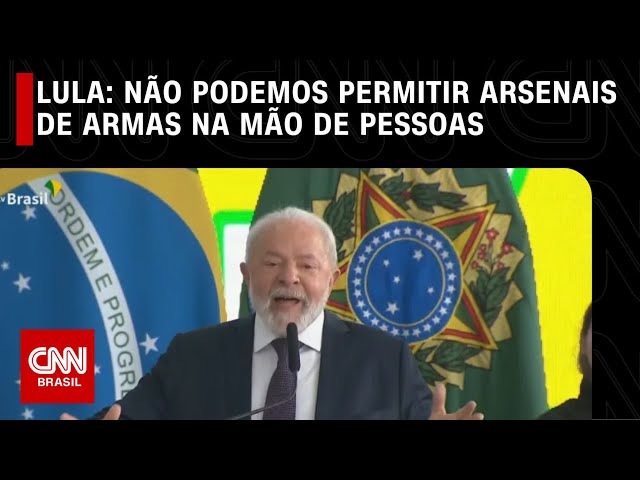 Lula sobre restrições a CACs: Não podemos permitir arsenais na mão de pessoas | O GRANDE DEBATE