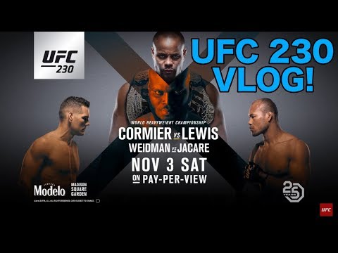 UFC 230: Cormier VS Lewis Vlog!
