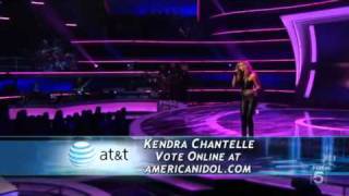 American Idol 10 - Kendra Chantelle [Impossible] - Top 12 Girls Perform