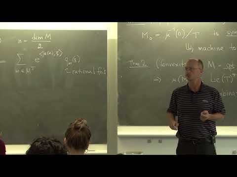 NCCR SwissMAP – Symplectic geometry and moment maps