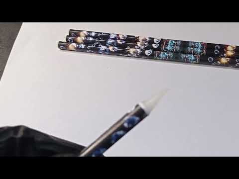 LÁPIS DE CERA PEGA STRASS 22,5cm