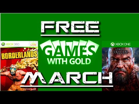Free Games With Gold March 2016 Revealed!
