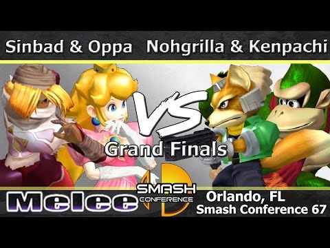 Sinbad & Oppa vs. Nohgrilla & Kenpachi - Melee Doubles Grand Finals - SC:67